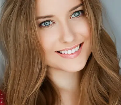 Smiling woman after teeth whitening | Northshore Dental Group | Mount Prospect