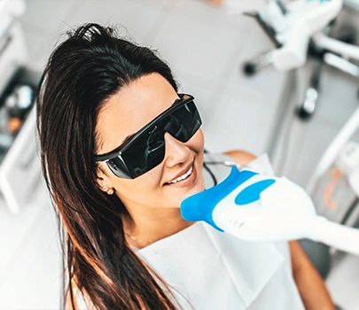 Laser teeth whitening treatment Park Ridge IL | Northshore Dental Group | Norridge